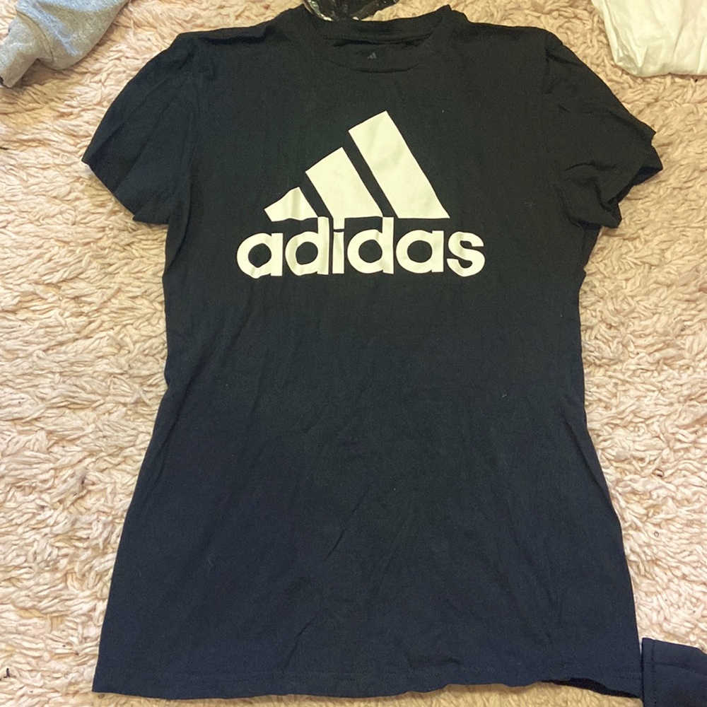 Adidas Black T-Shirt